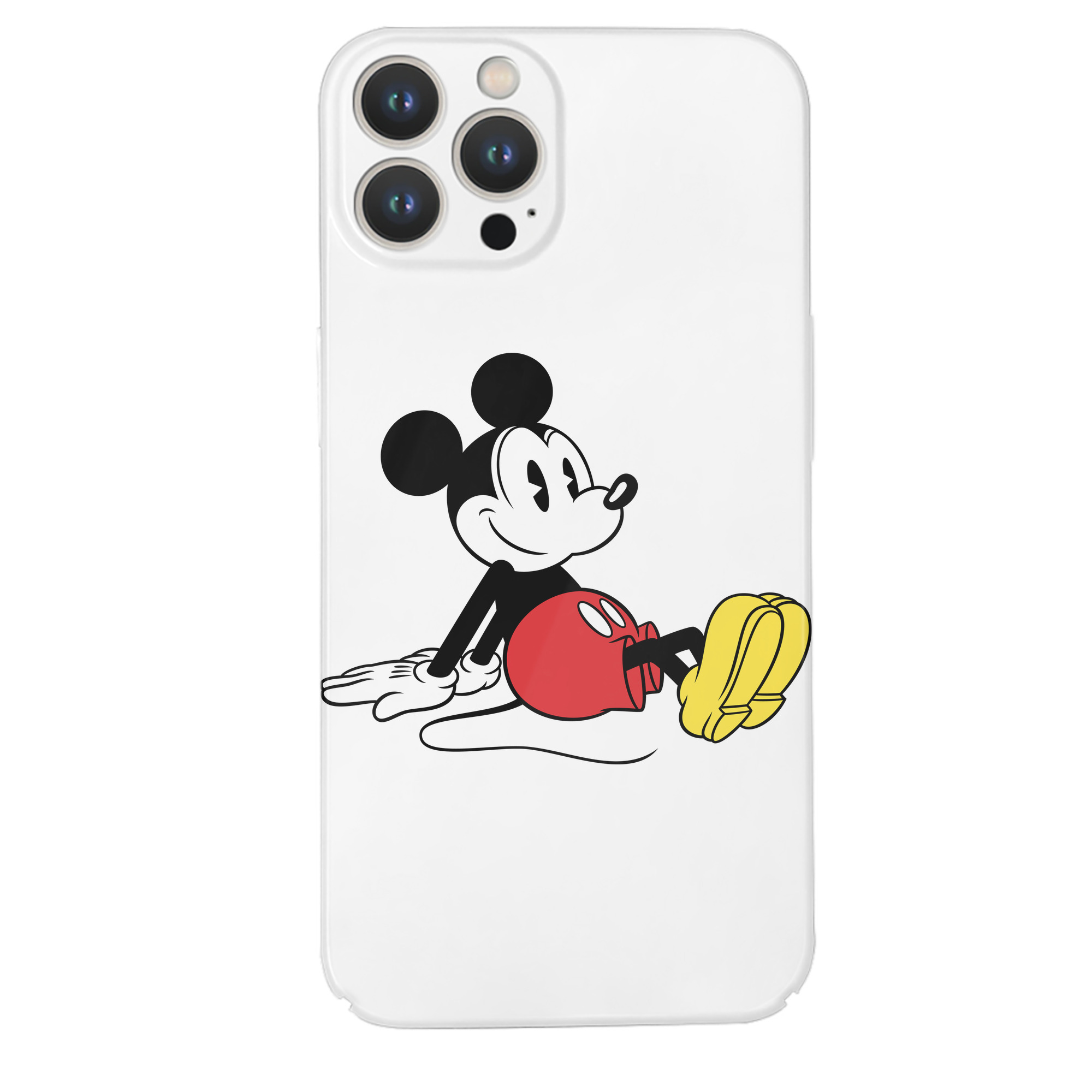 （画像用） ミッキーマウス Mickey Mouse 【iPhone 14シリーズ対応】ハードケース